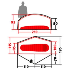 Wechsel Trailrunner - 1-person Tent -Outdoor Camping Discount Store wechsel trailrunner 1 person tent detail 6